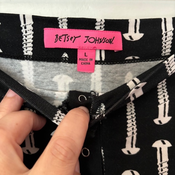 Betsey Johnson Vintage Inspired Flounce Mini Skirt - Size L - Picture 3 of 6